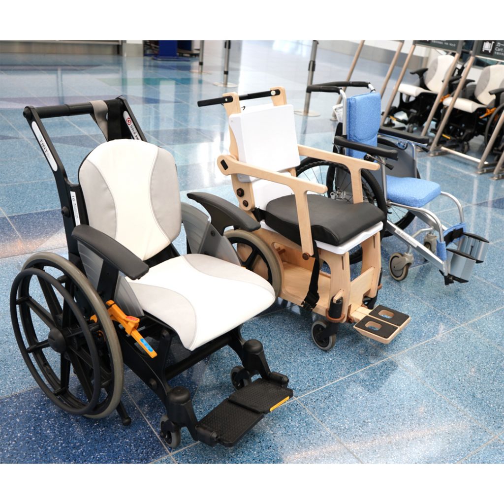 Wheelchairs make it easy to pass through security checkpoints