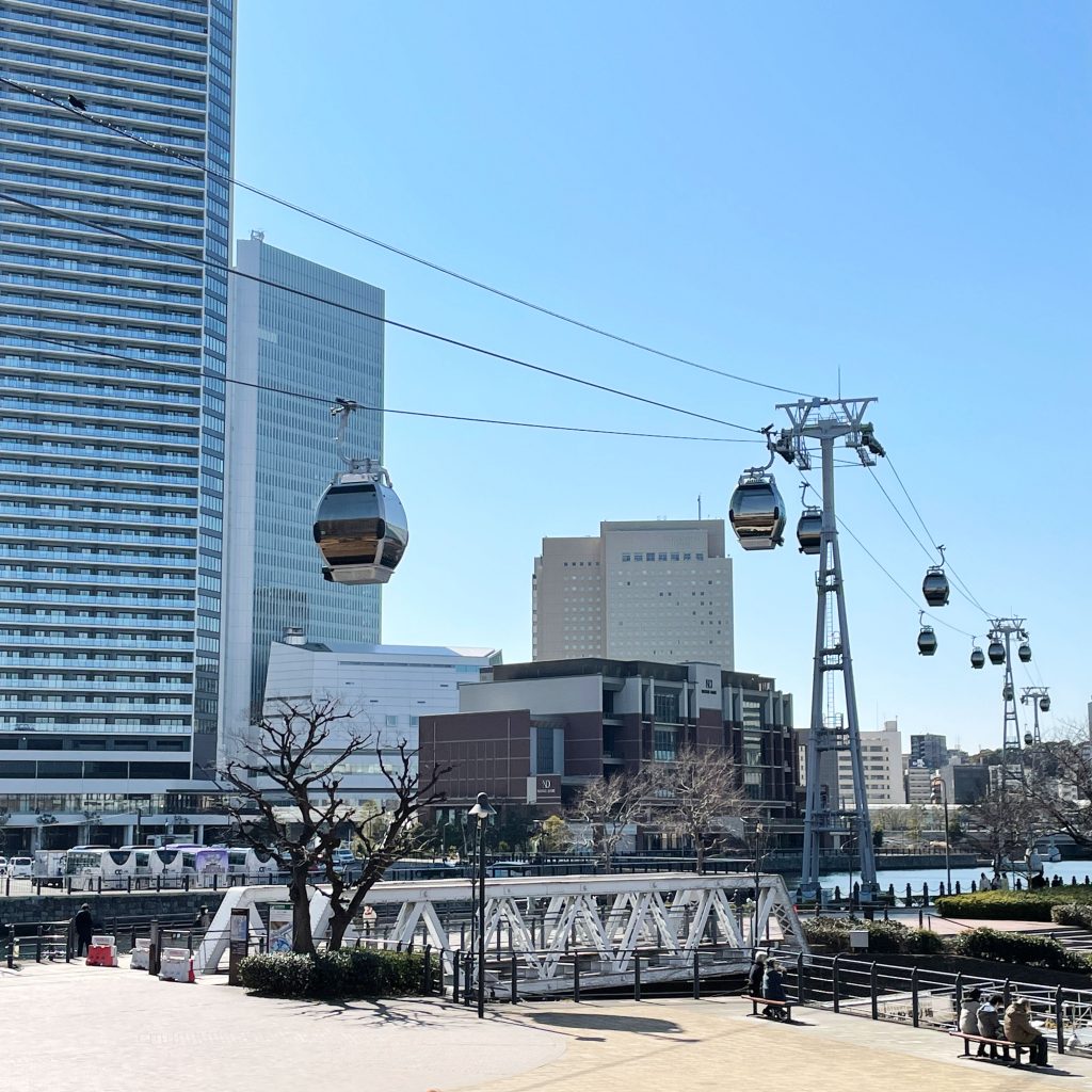 Take a walk in the sky over Yokohama Minato Mirai. Report on Japan’s first urban ropeway!